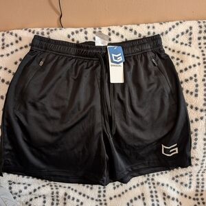Men's Black Athletic Shorts